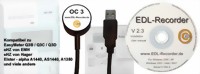 EDL-Recorder OC3-Starterset für eHZ-Zähler mit USB-Optokopf und Software