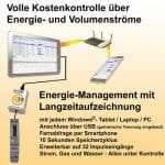 S0-Recorder-Starterset mit S0-USB-Adapter und Wechselstromzaehler