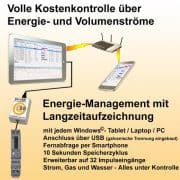 S0-Recorder-Starterset mit S0-USB-Adapter und Wechselstromzaehler