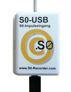 S0-Adapter zum Anschluss von Impulseingängen am S0-Recorder-PC