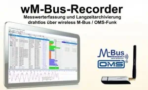 wM-Bus-Recorder Software mit USB-Funkempfänger